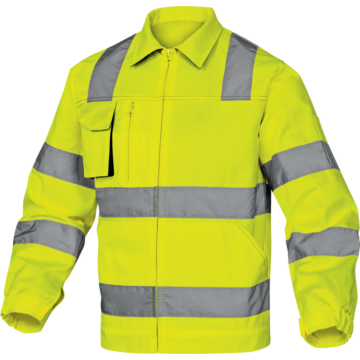 BLUZA M2HVH ZLT FLUO/SZARY S