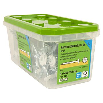 WKRĘT DO DREWNA WAF 6,0X60 VIT /100/6/