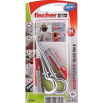 DUOPOWER 10X50 RH K NV | mocowanie uniwersalne z hakiem okrągłym | BLISTER