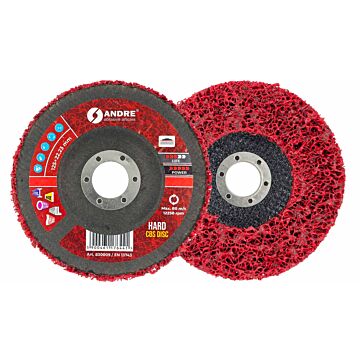 KRĄŻEK CBS 125 X 22,23 HARD - RED