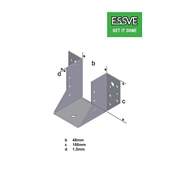 WIESZAK BELKI U 48X166 CE POWER LINE FZV /1/10/