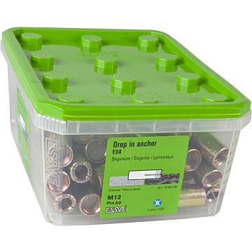 TULEJA ROZPRĘŻNA M12 EDA OCYNK ŻÓŁTY /50/4/