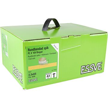 GWOŻDZIE PIERŚCIENIOWE 0ST ŁEB RH 2,5X65 A4 /1950/