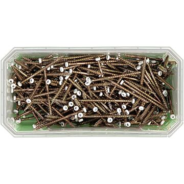 WKRĘT 3,9X57 DO LISTEW PRZYPODŁ. BIAŁY /250/6/