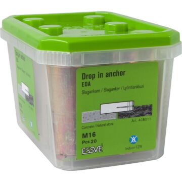 TULEJA ROZPRĘŻNA M16 EDA OCYNK ŻÓŁTY /20/8/