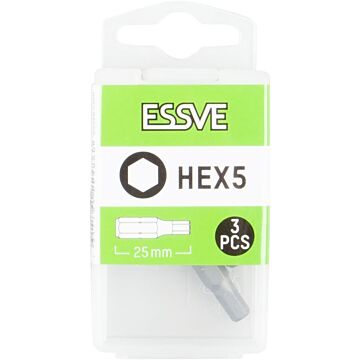 BITY IMBUSOWE 5X25MM /3/20/