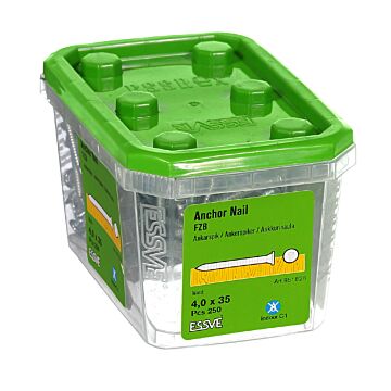 GWOŹDZIE CIESIELSKIE 4,0X35 OCYNK /250/8/