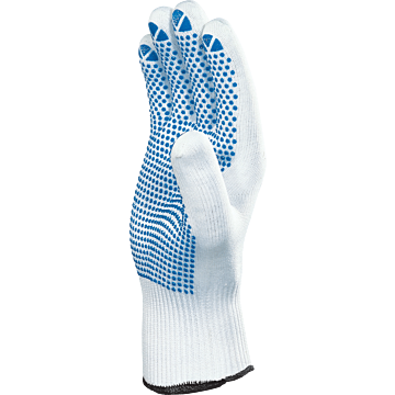 RĘKAWICE PA/ NAKR.PVC BIAŁ 09