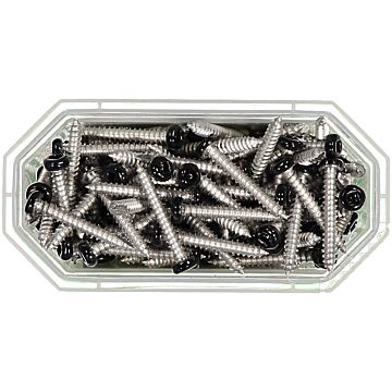 WKRĘT DO PARAPETÓW 3,5X25 A2 CZARNY /200/24/