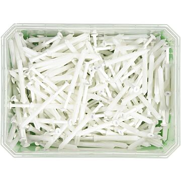 KOŁEK SZYBKIEGO MONTAŻU HF 5X25X45 BIAŁY /200/4/