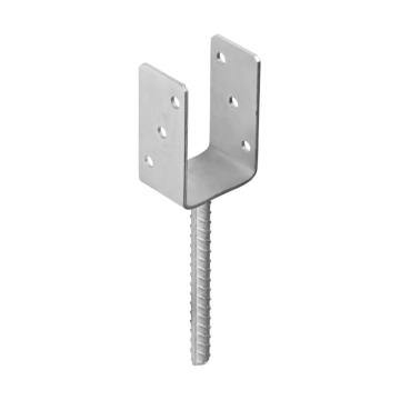 DOMAX PS 80U Podstawa słupa 81x120x60x4 mm ocynk 48035