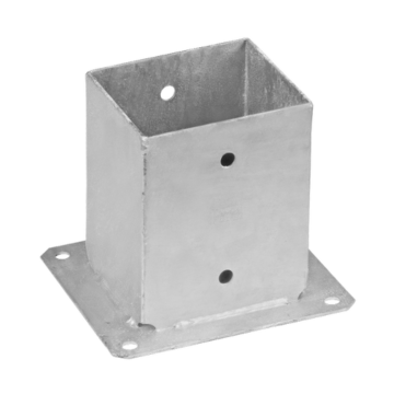 DOMAX PSP 100 Podstawa słupa 101x150x2 mm cynk ogniowy 4843