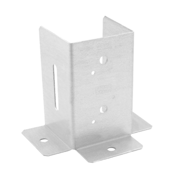 DOMAX PSP DX 90 Podstawa słupa 91x154x87x2 mm ocynk 4853