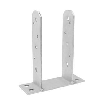 DOMAX PST 90 Podstawa słupa 91x200x50x5 mm cynk ogniowy 4863
