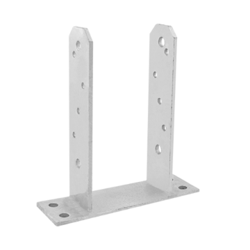 DOMAX PST 100 Podstawa słupa 101x200x50x5 mm cynk ogniowy 4864