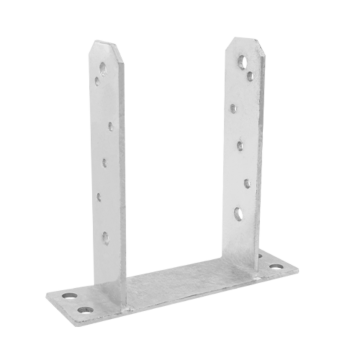 DOMAX PST 120 Podstawa słupa 121x200x50x5 mm cynk ogniowy 4865