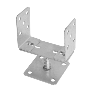 DOMAX PSRL 0-160 Podstawa słupa regulowana 0-160x110x3 mm F18 cynk ogniowy 4887132