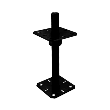 DOMAX PSR 100 Podstawa słupa regulowana 100x250x4 mm M24 katoforeza 48891
