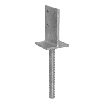DOMAX PSW 90 Podstawa słupa 90x130x90x8 mm cynk ogniowy 4934