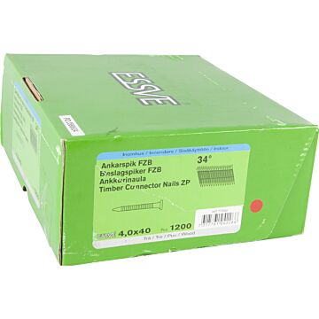 GWOŹDZIE DO OKUĆ CIESIELSKICH 4,0X40 OCYNK /1200/