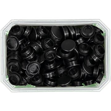 ZAŚLEPKA 14X19 CZARNA /200/8/