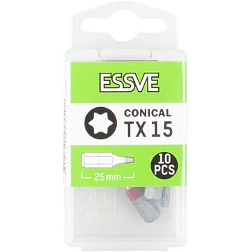 BIT TX15 25MM CONICAL /10/20/