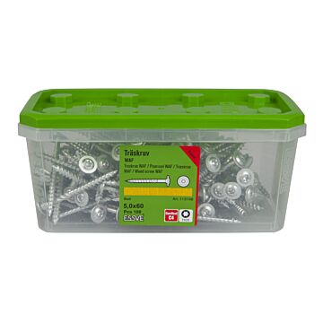 WKRĘT DO DREWNA WAF 5,0x60 CORRS TX25 /100/6/