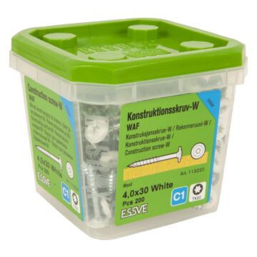 WKRĘT DO DREWNA WAF 4,0x30 VIT /200/12/