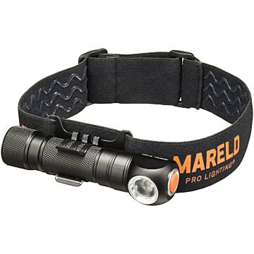 Mocna latarka czołowa Mareld 1500 lm – wodoodporna IP67, LED, akumulatorowa, 2w1 czołówka i latarka