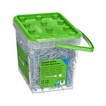 WKRET 3,9X40 DO G-K DREWNO/STAL PH2 EZP /1800/