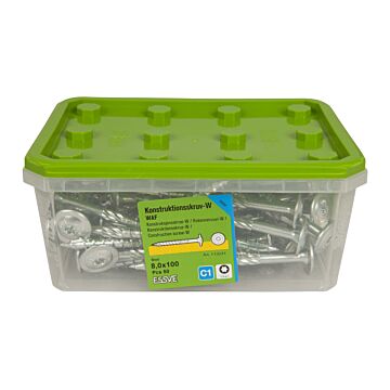 WKRĘT DO DREWNA WAF 8,0X100 EZP /50/4/