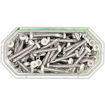 WKRĘT DO PARAPETÓW 3,5X25 A2 BIAŁY /200/24/