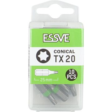 BIT TX20 25MM CONICAL /10/20/