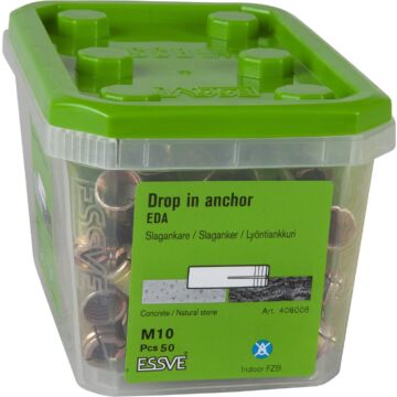 TULEJA ROZPRĘŻNA M10 EDA OCYNK ŻÓŁTY /50/8/