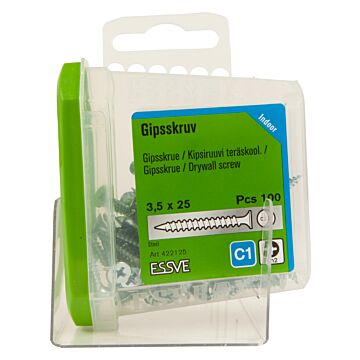 WKRĘT 3,5X25 DO PŁYT G-K STAL EZP /100/6/