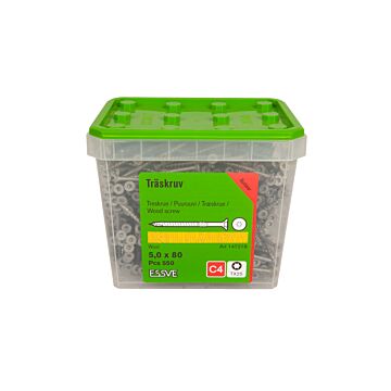 WKRĘT DO DREWNA 5,0X80 FH C4 /550/