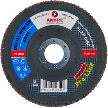 ŚCIERNICA LAMEL. 125 X 22,23 ZRA "120" PRO LINE WERSJA IV