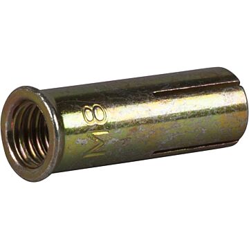 TULEJA ROZPREZNA M8 EDA-K OCYNK ZÓLTY /100/8/