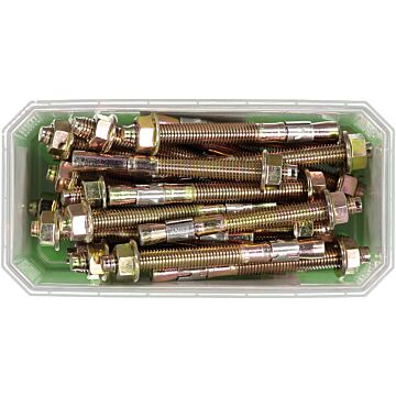 KOTWA ROZPRĘŻNA GOLDEN M10X104 OCYNK ŻÓŁTY /25/6/