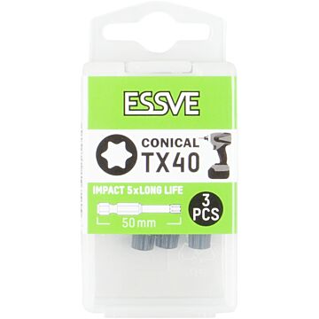 BITY IMPACT TX40 50MM CONICAL /3/20/
