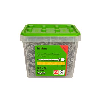 WKRĘT DO DREWNA 5,0X70 FH C4 /700/