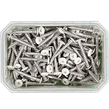 WKRĘT DO RYNIEN 4,8X35 A2 BIAŁY 9010 /250/8/