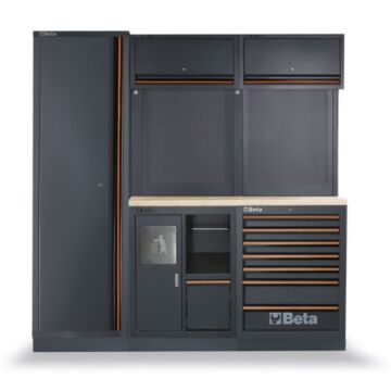 ZESTAW MEBLI WARSZTATOWYCH BETA, SYSTEM C45PRO, MODEL 4500/C45PRO/CW