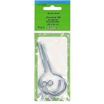 HAK OCZKOWY 15B OCYNK M6X90 /2/10/