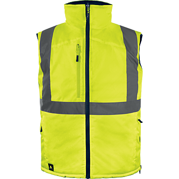 KAMIZELKA FIDJI3HV ZÓLTY XXL