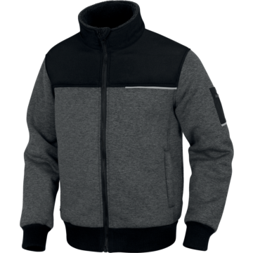 BLUZA SHERMAN2 SZARY/CZARN XXL