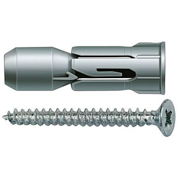 PD 8 S | mocowanie płytowe z wkrętem do płyt wiórowych