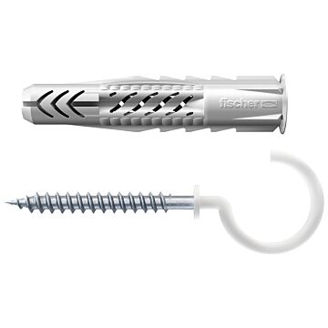 UX 8X50 RHN | mocowanie uniwersalne z kołnierzem i hakiem okrągłym (tworzywowym)