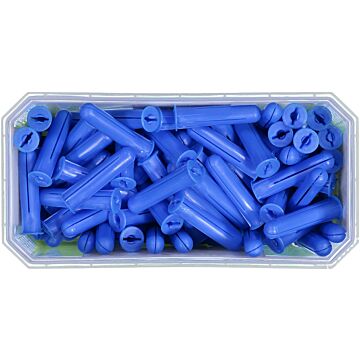 KOŁEK PLASTIKOWY 10X45 NIEBIESKI /100/6/