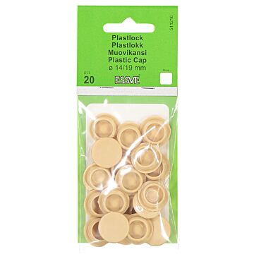 ZAŚLEPKA DO OŚCIEŻNICY 14/19 BEŻOWA /20/10/